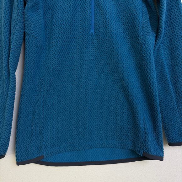 Patagonia R1 Air Zip Neck Pullover Womens XS Blue Fleece 1/4 Zip Outdoors Ski - Picture 3 of 11